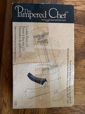 VTG The Pampered Chef Cookie Press